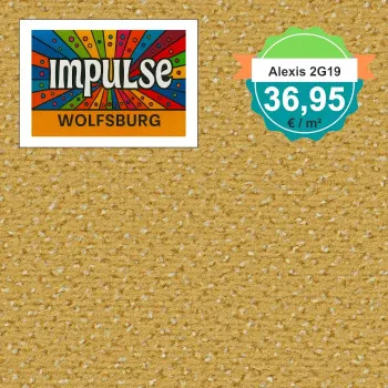 „Sonniger Raum mit Vorwerk Alexis Teppichboden in Mais – gelber Veloursboden für freundliche Wohnbereiche“